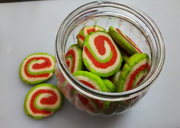 Tri color butter Cookies