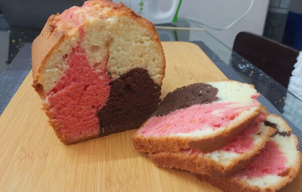 marble Cake/Tri colour cake