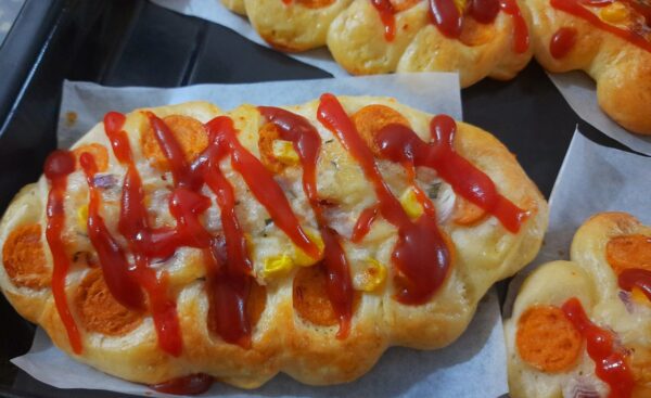 Korean Sausage Bread